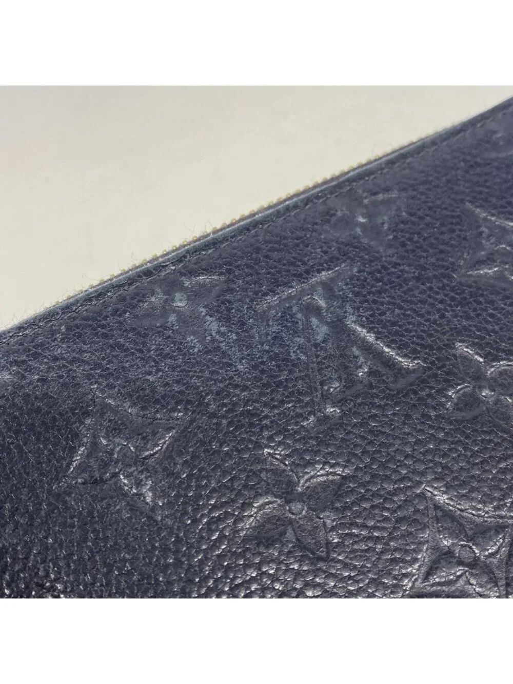 Louis Vuitton Wallet Monogram Empreinte Zippy Marine Rouge